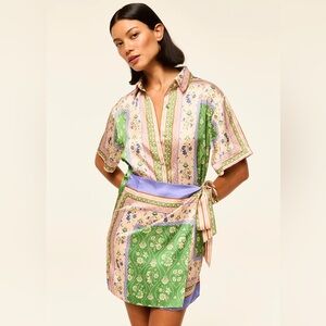 Misa Los Angeles Kezia Dress- in Matcha Love
